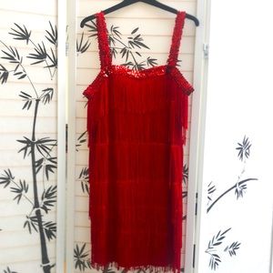 Beautiful red Dance dress, size S/4